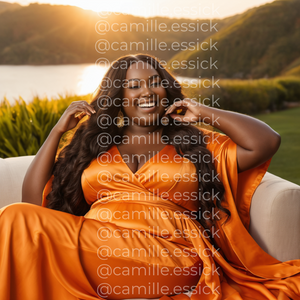 LUXURY CURVY MELANIN STOCK IMAGES